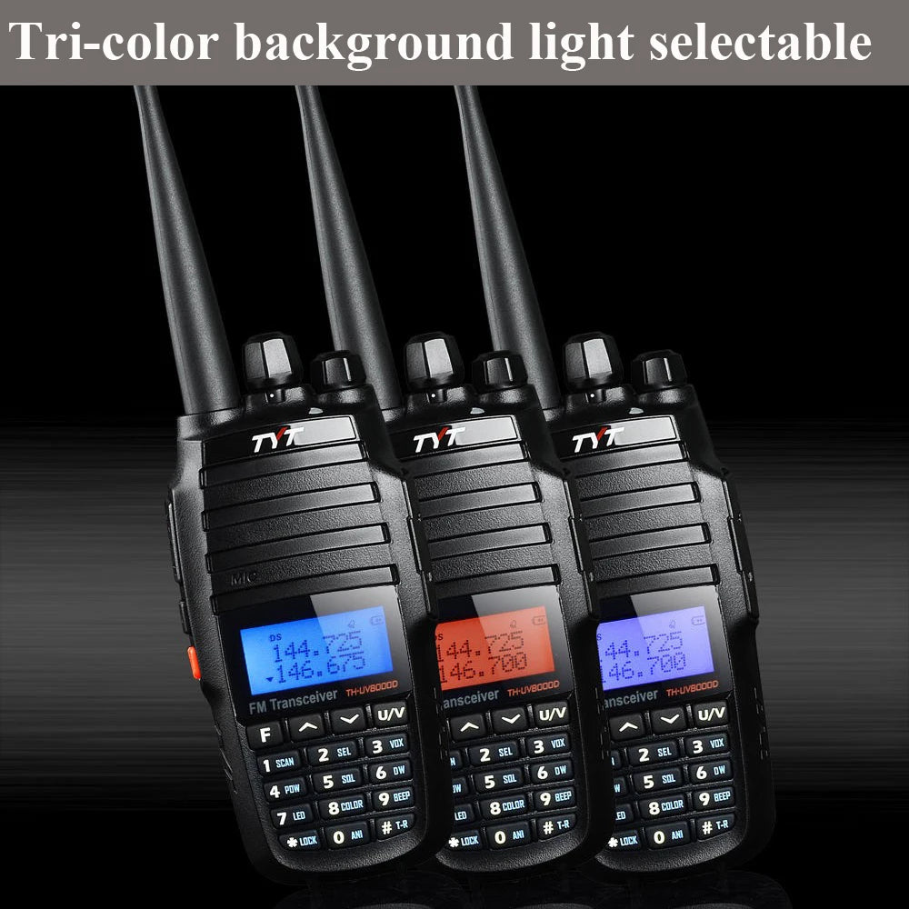 NEW TYT TH-UV8000D Type-C Charging Amateur Radio Cross band Reapeater VHF UHF Dual Band 10W Walkie Talkie Long Range
